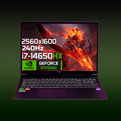 Ноутбук Acer Shadow 16" • Intel Core i7-14650HX •  RTX5060 • 16/1024  