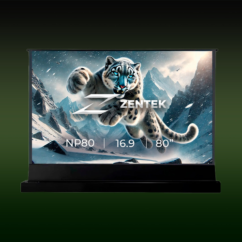 Проекционный экран Zentek NP80 Изображение