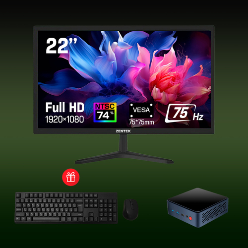 Неттоп Zentek R15 OfficePack 