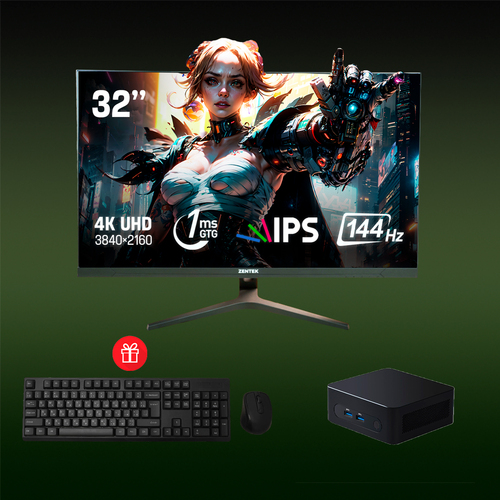 Неттоп Zentek ZX03 8\256 OfficePack 