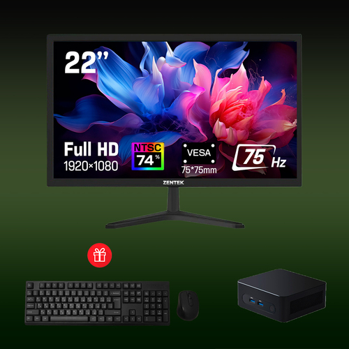 Неттоп Zentek ZX03 OfficePack 