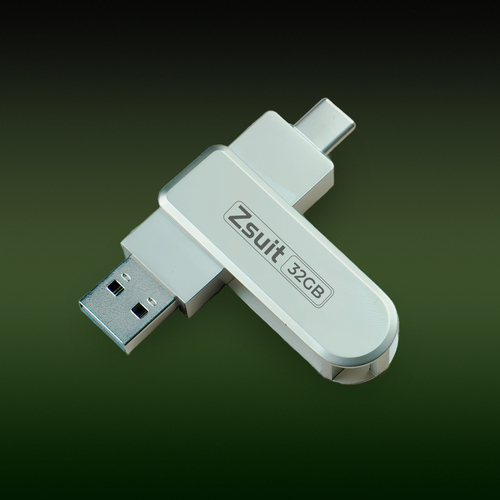 Флешка метал TYPE-C USB 2.0 - 32 GB 