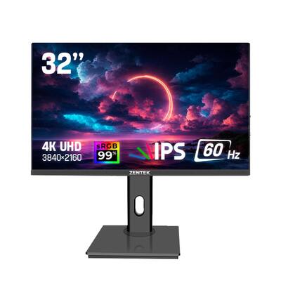 Монитор 32" Zentek ZKWCH3201 черный Изображение