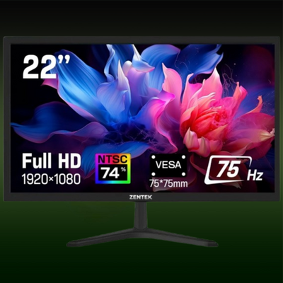 Монитор 22" Zentek WCH2202 черный 