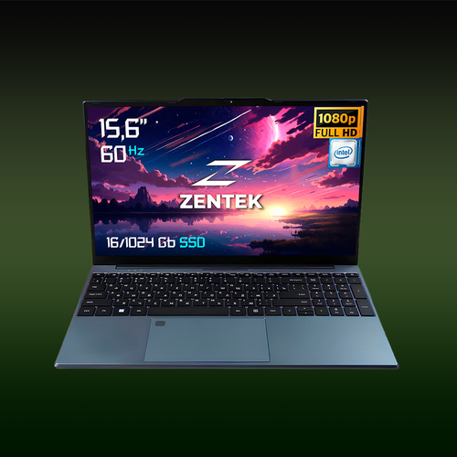 Ноутбук Zentek S03 16/1024 Grey Изображение